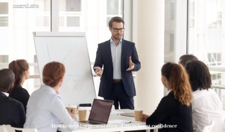 How to develop presentation skills to boost confidence